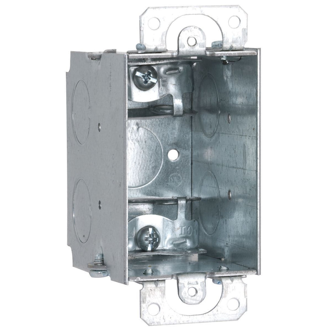 2-3/4 DEEP SW BOX EARS MC-CLAMPS 1/2 KO