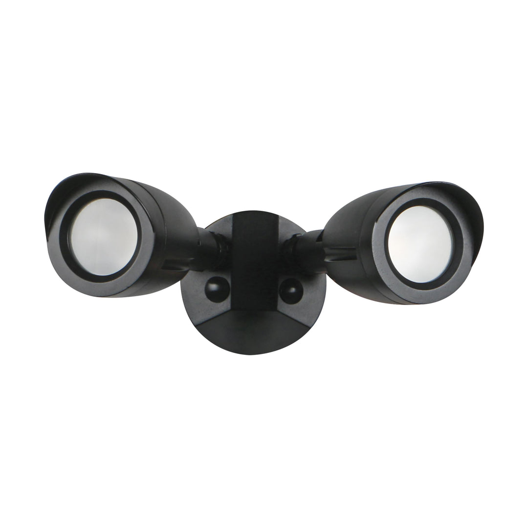 LED 2 BULLET HEAD SECURITY LGT BK 30K
