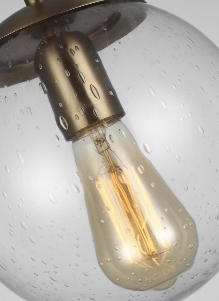 Leo - Hanging Globe Small One Light Pendant