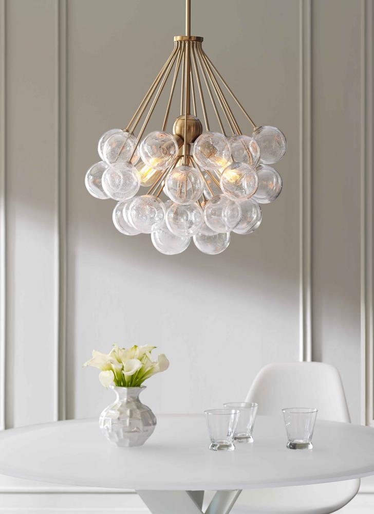 Bronzeville Three Light Pendant
