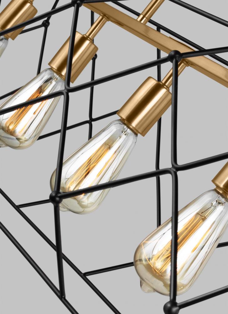 Zarra Five Light Linear