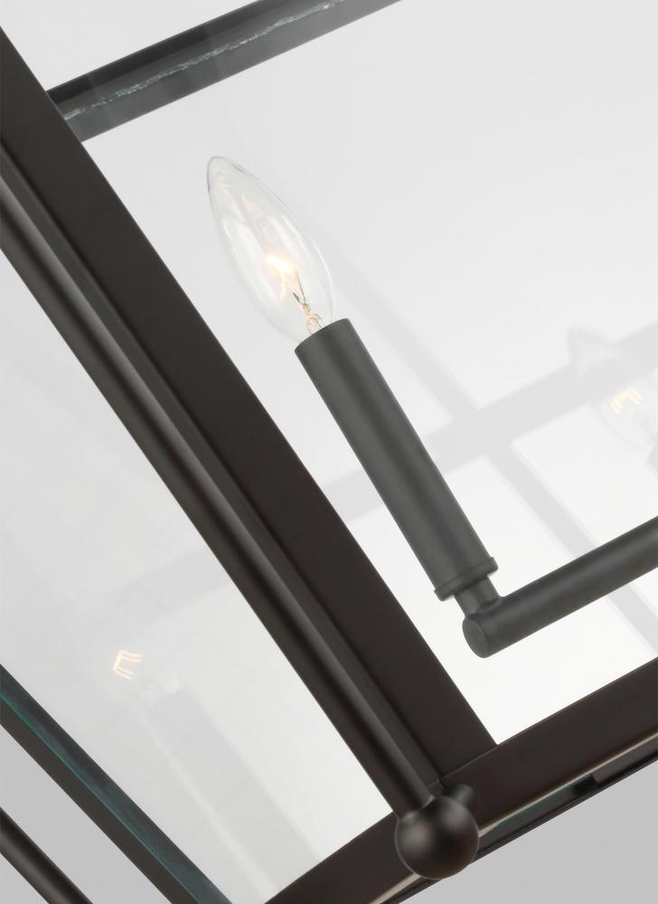 Charleston Four Light Linear Lantern