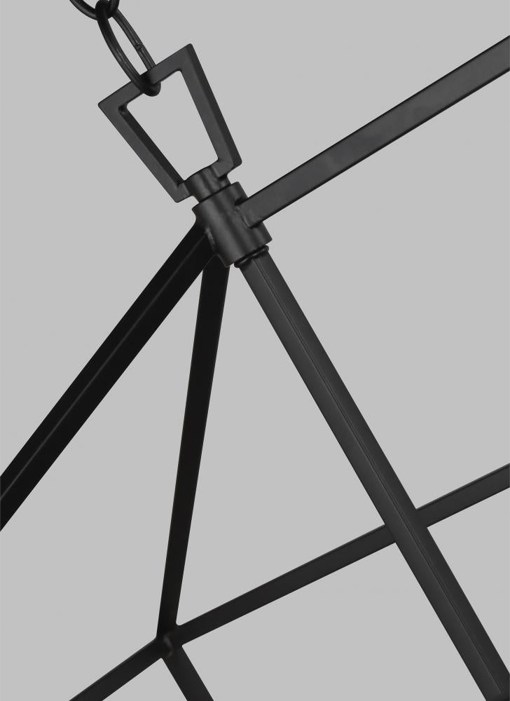 Dianna Five Light Medium Linear Chandelier