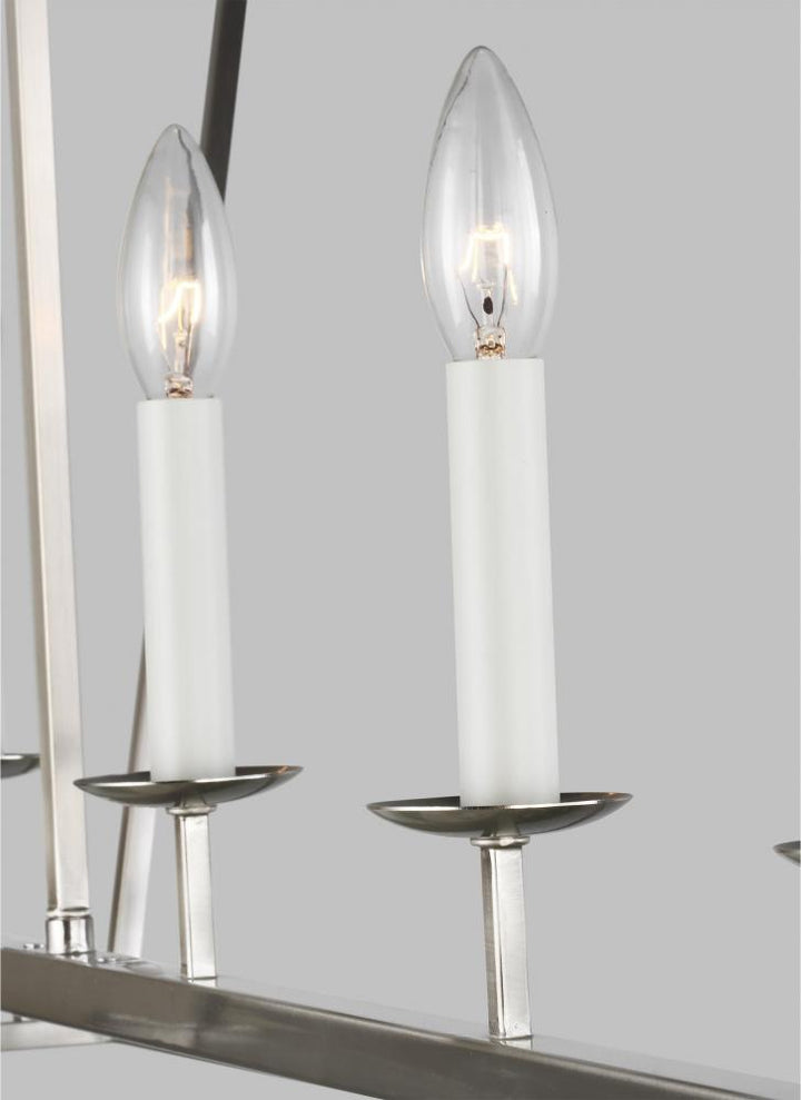 Dianna Five Light Medium Linear Chandelier