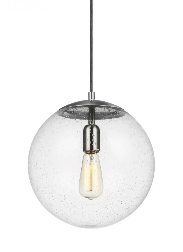 Leo - Hanging Globe Large One Light Pendant