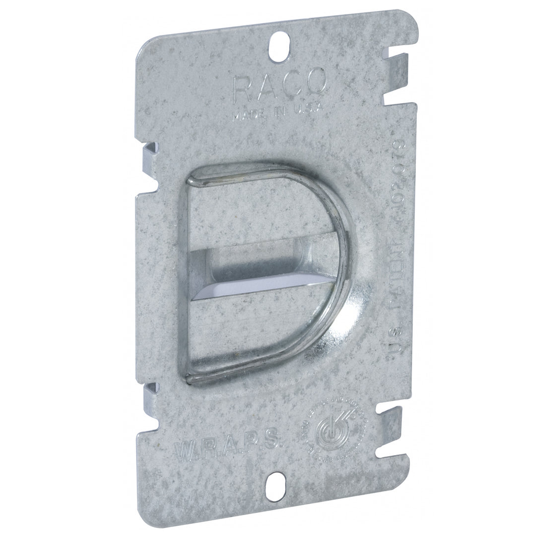 1G LOW-VOLT PROTECTOR PLATE - 3/4 RAISED