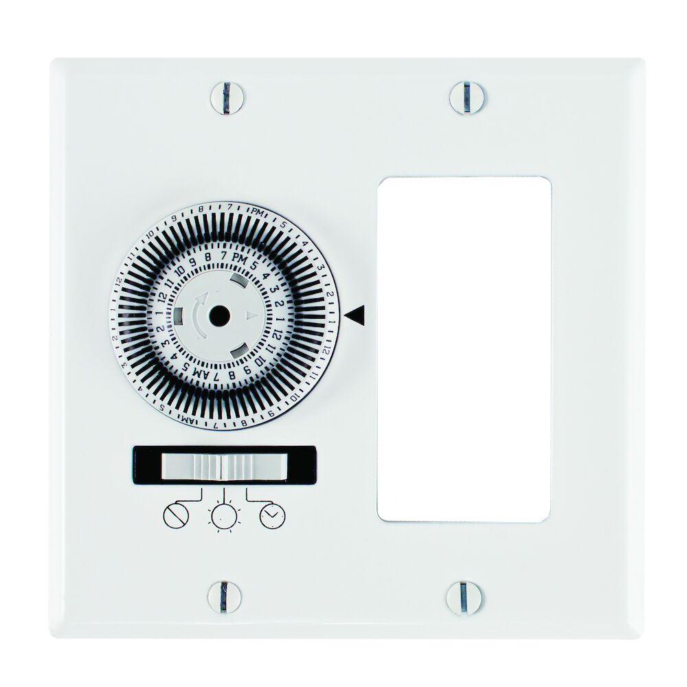 24-Hour Heavy-Duty Mechanical In-Wall Timer, Tim