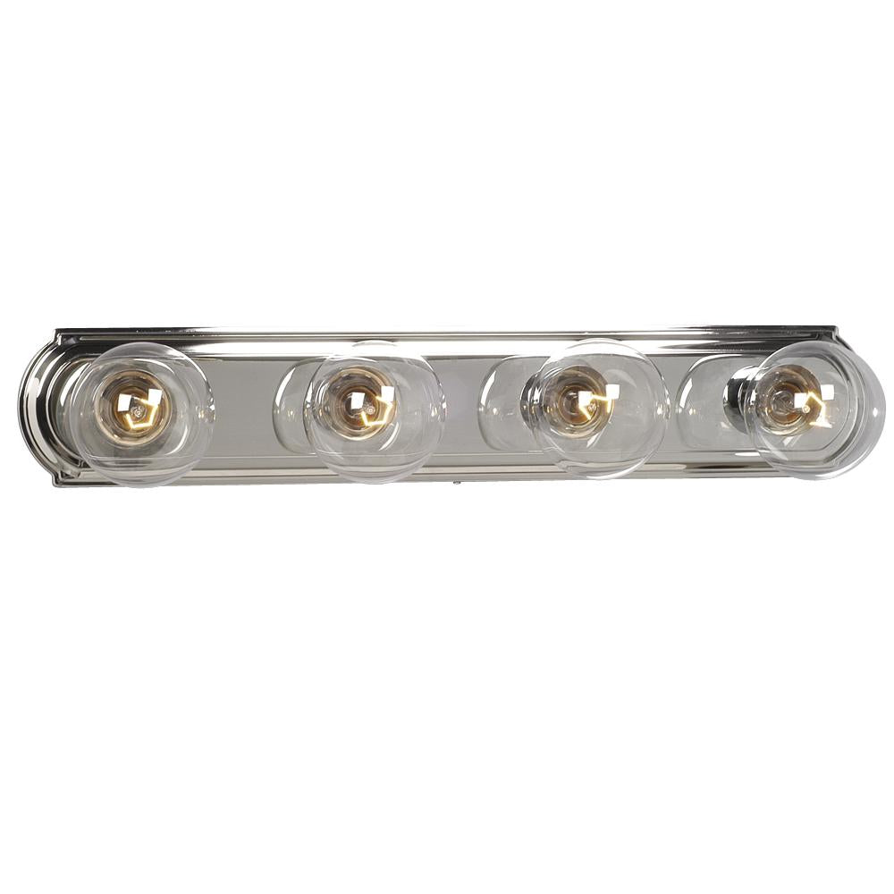 Four Light Vanity Bar - Chrome