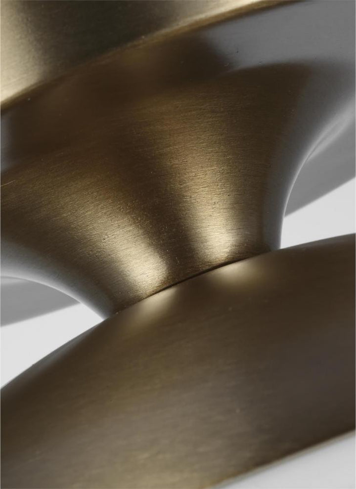 Leo - Hanging Globe One Light Wall / Ceiling Semi-Flush Mount