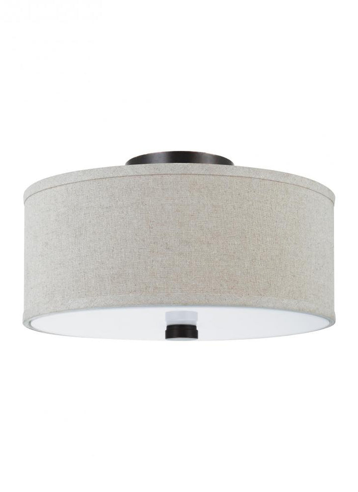 Dayna Shade Pendants Two Light Flush / Semi-Flush Convertible