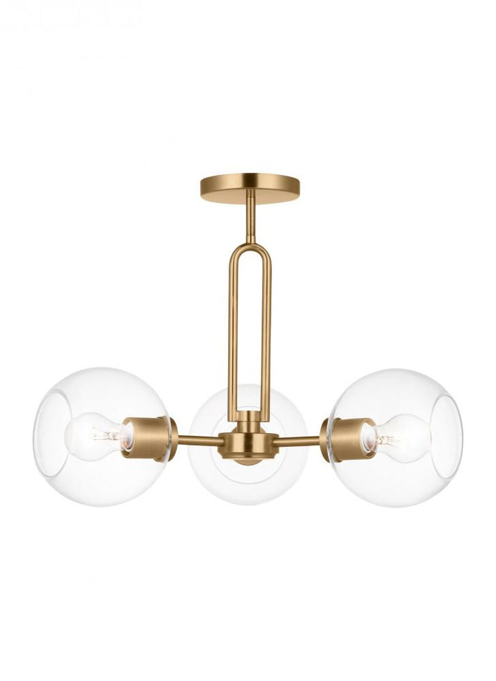 Codyn Three Light Semi-Flush Convertible Pendant