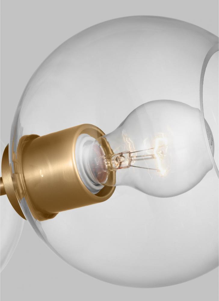 Codyn Three Light Semi-Flush Convertible Pendant
