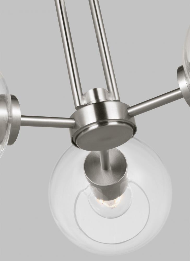 Codyn Three Light Semi-Flush Convertible Pendant