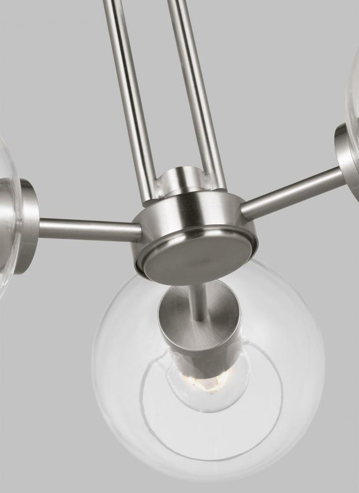 Codyn Three Light Semi-Flush Convertible Pendant