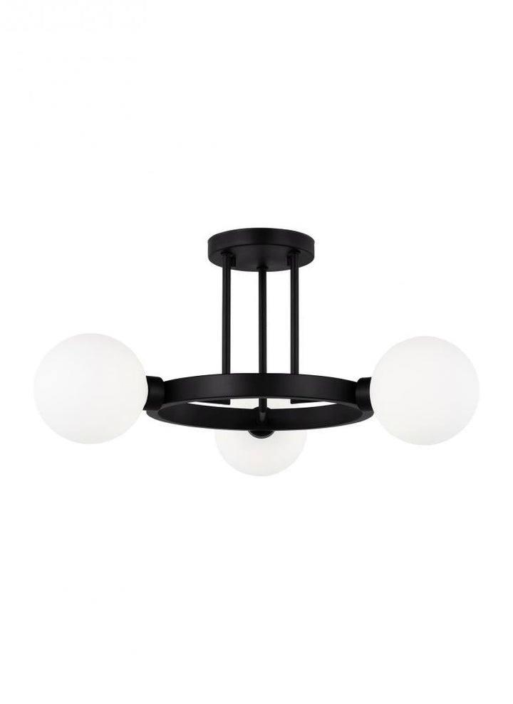 Clybourn Three Light Semi-Flush Mount