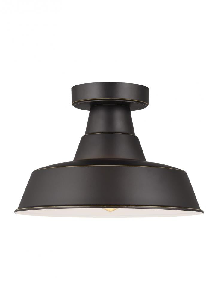 Barn Light One Light Outdoor Flush Mount