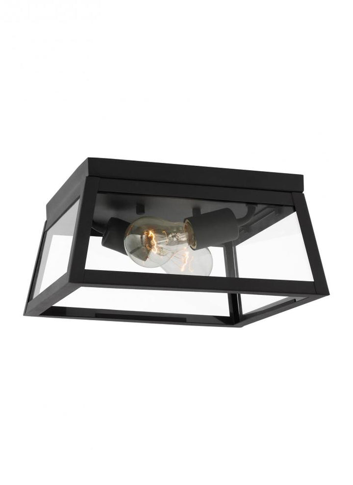 Founders Two Light Outdoor Flush Mount