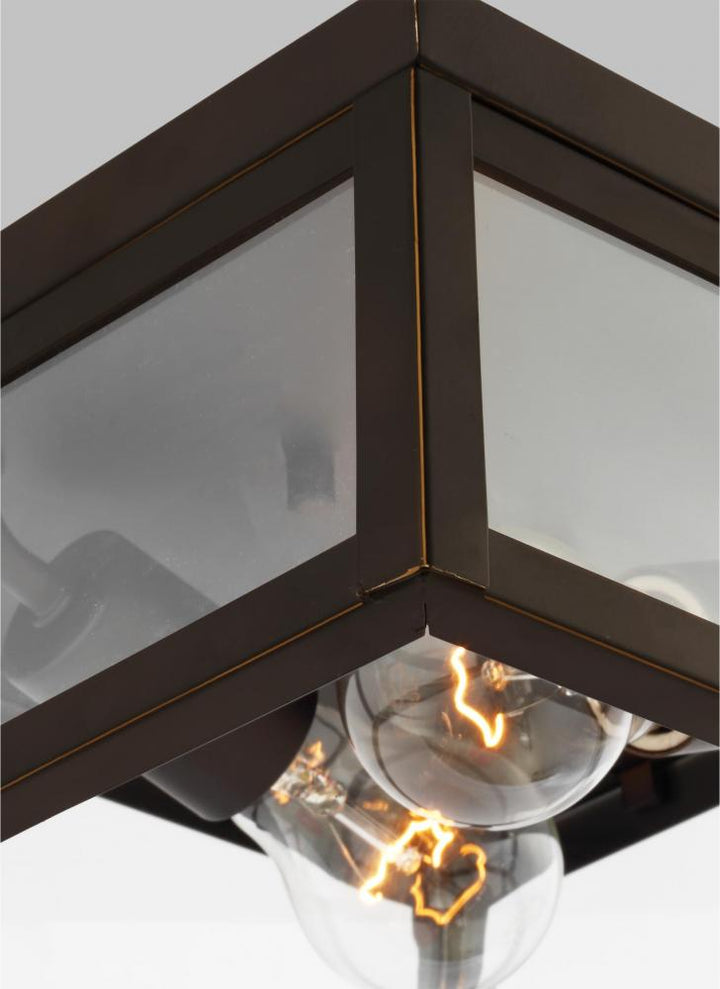 Founders Two Light Outdoor Flush Mount