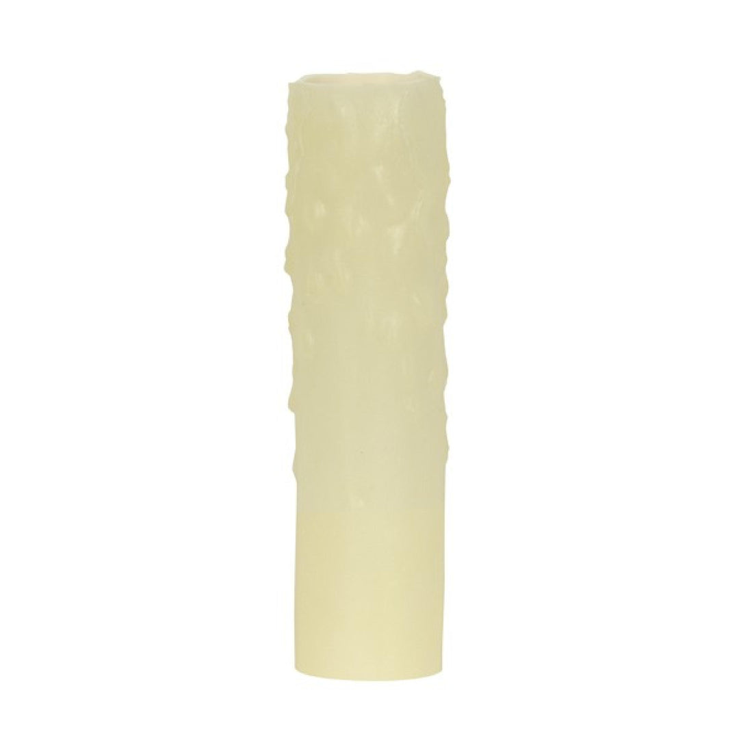 4" IVORY BEES WAX CANDLE COVER