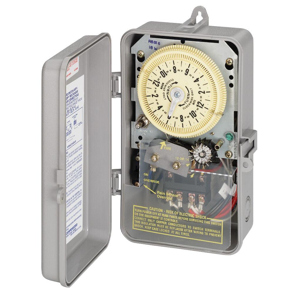 Sprinkler/Irrigation Time Switch with 14-Day Ski