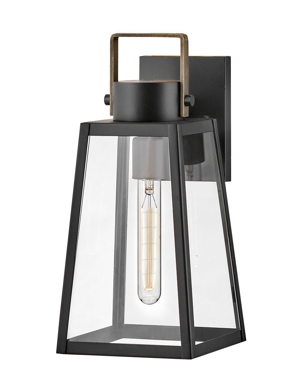 Medium Wall Mount Lantern - 82000BK