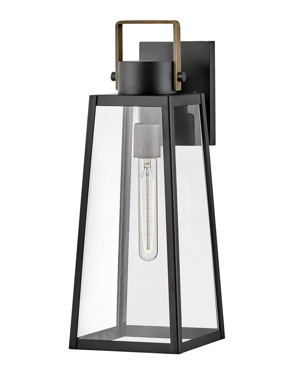 Medium Wall Mount Lantern - 82004BK