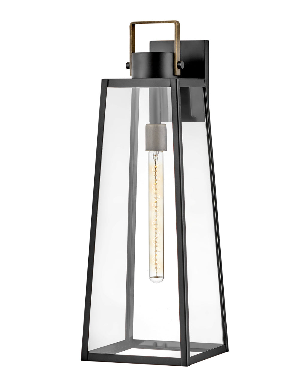 Large Wall Mount Lantern - 82005BK