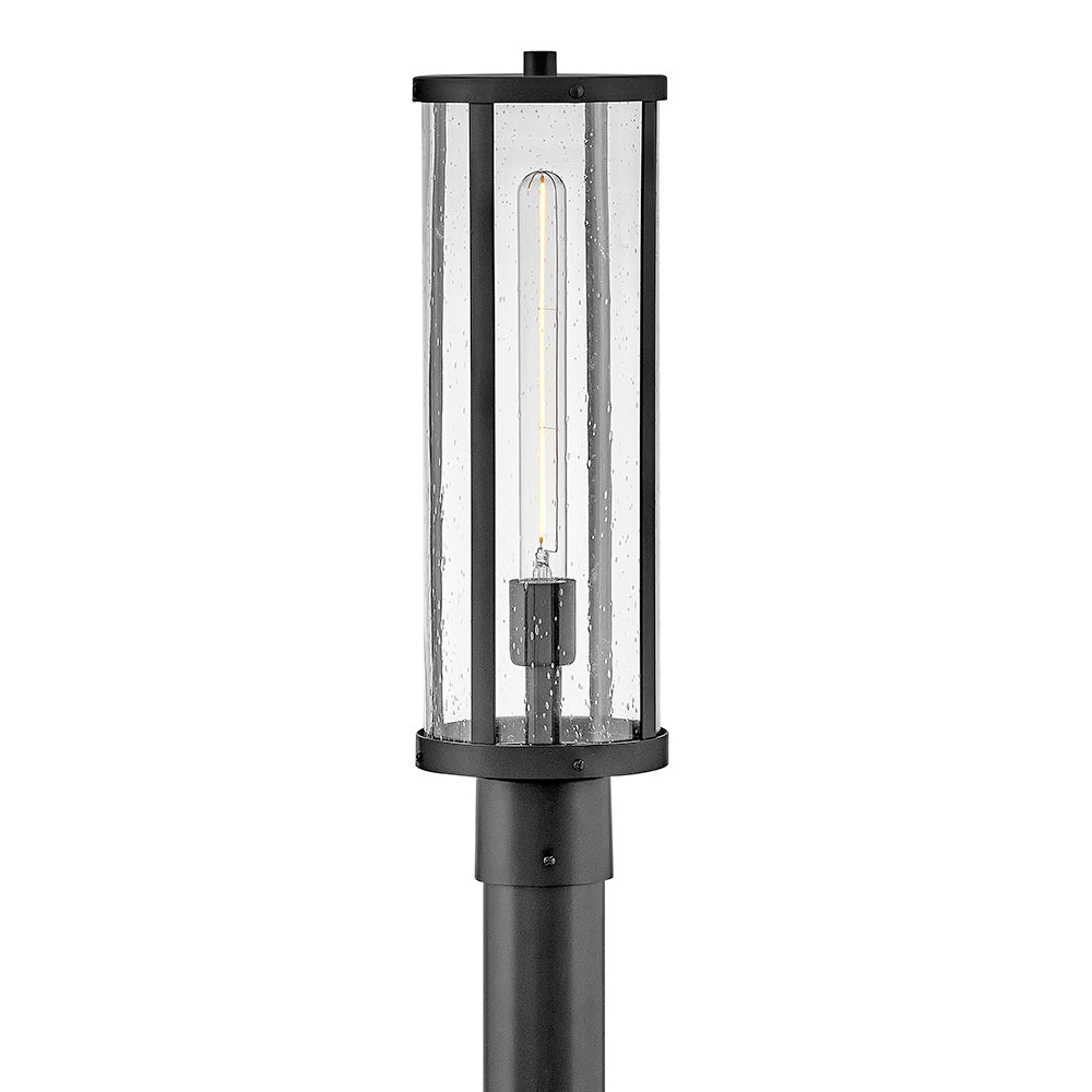 Medium Post Mount Lantern - 82051BK