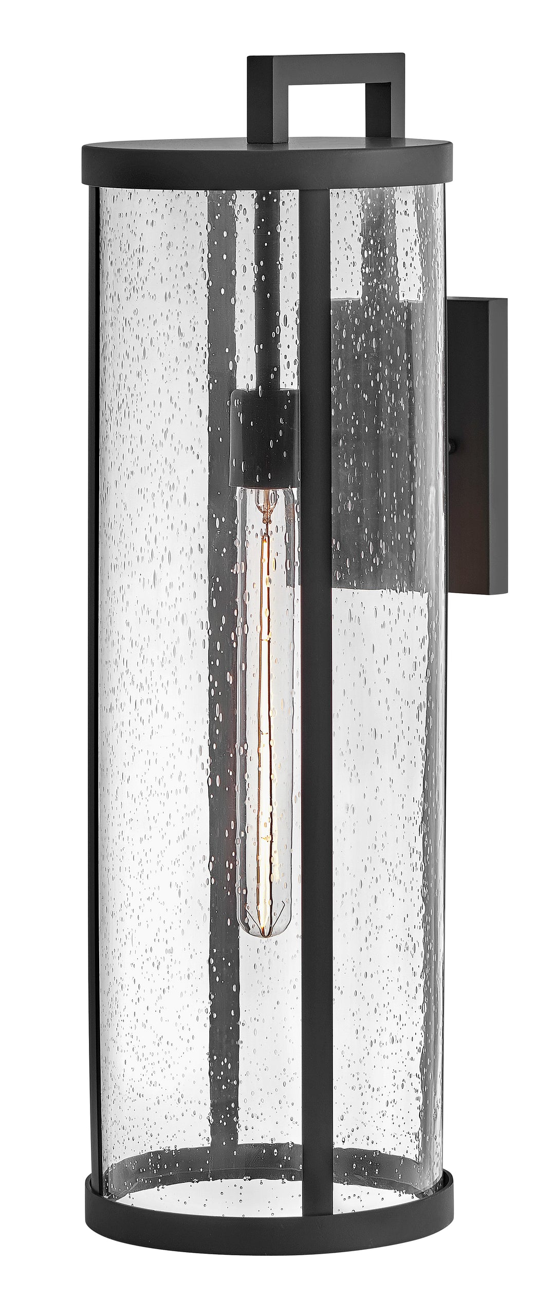 Large Wall Mount Lantern - 82055BK