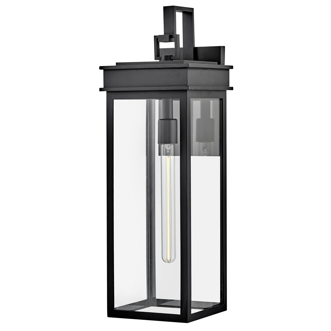 Large Wall Mount Lantern - 82065BK