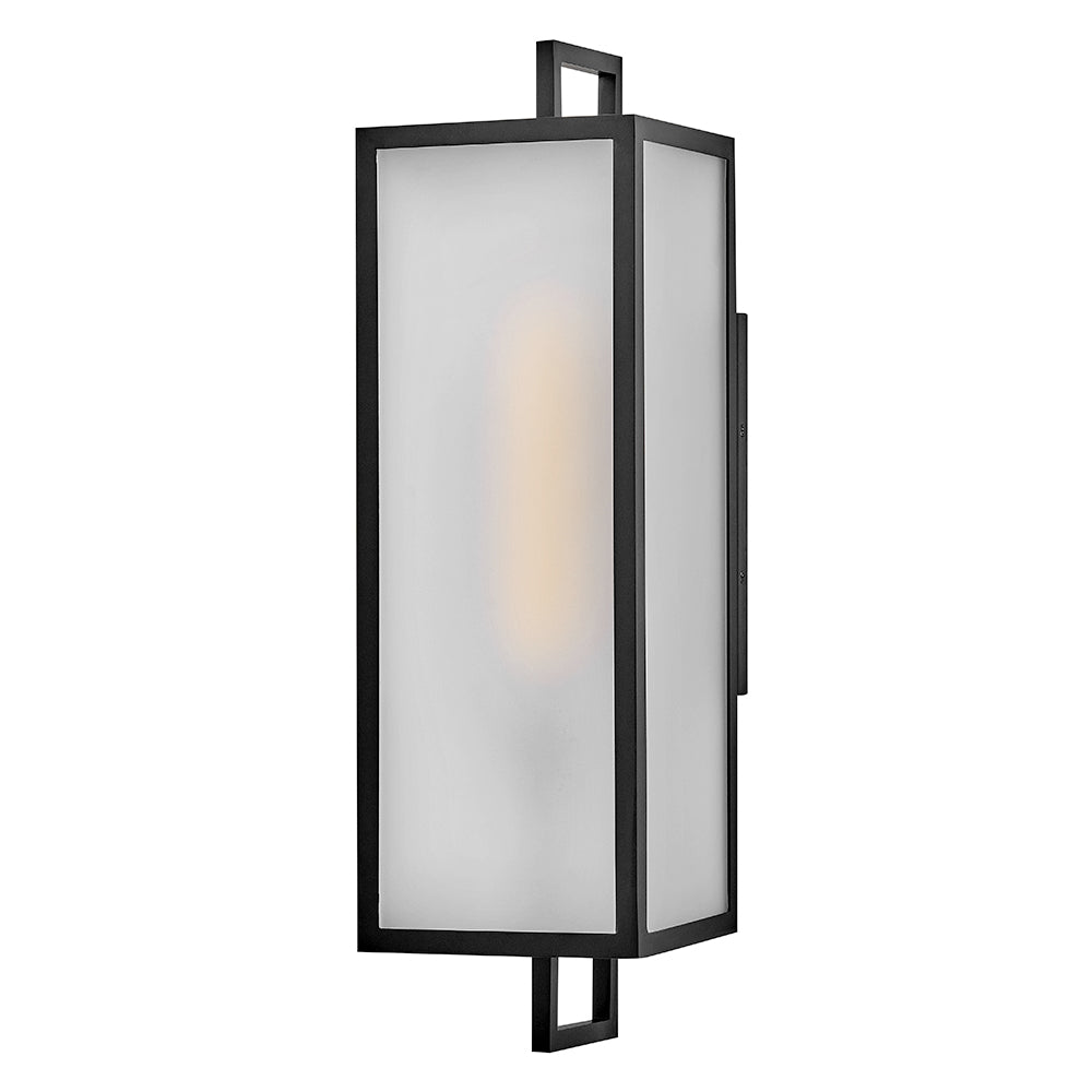 Large Wall Mount Lantern - 82075BK