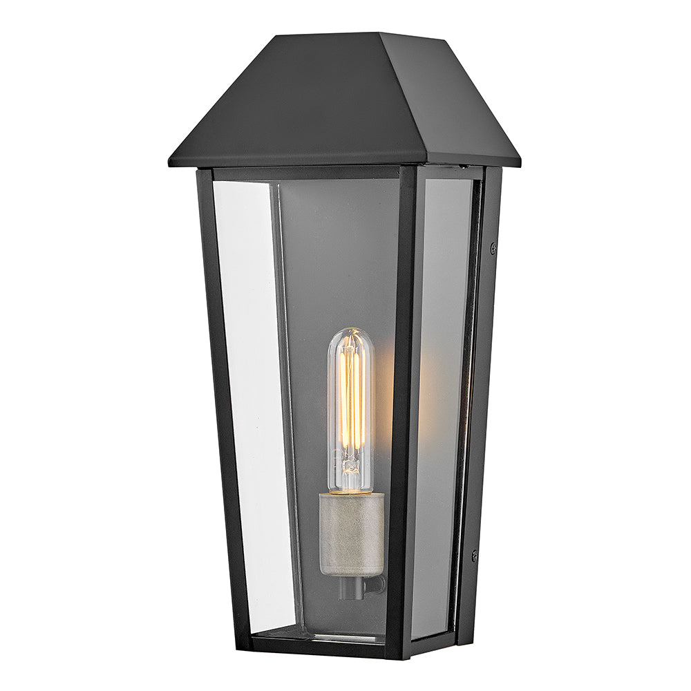 Medium Wall Mount Lantern - 82080BK