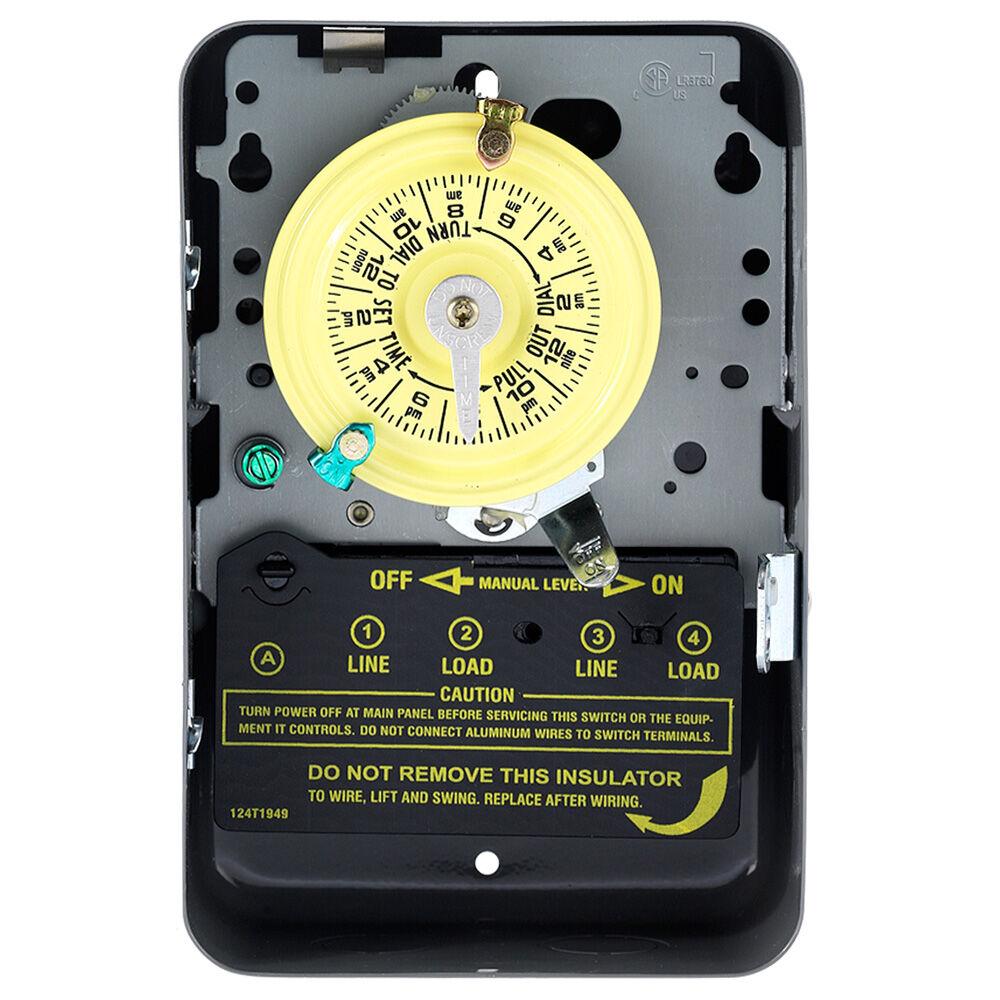24-Hour Mechanical Time Switch, 208-277 VAC, 60H