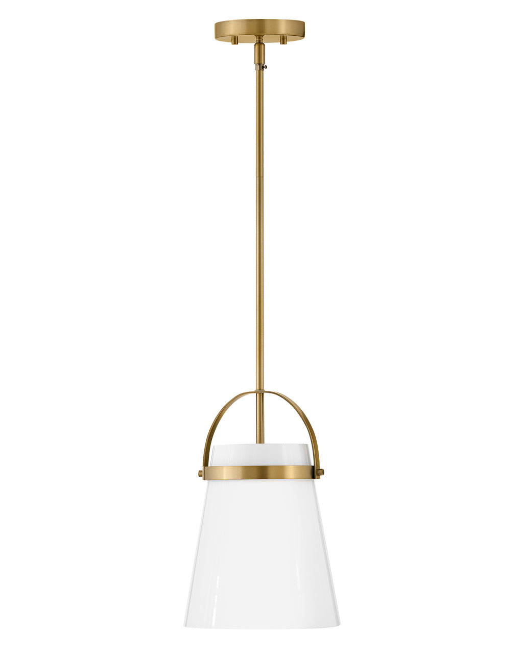Small Single Light Convertible Pendant - 83057LCB