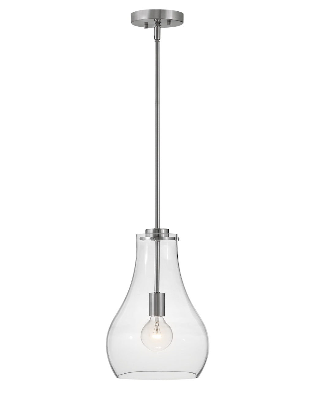 Small Single Light Pendant - 83117BN