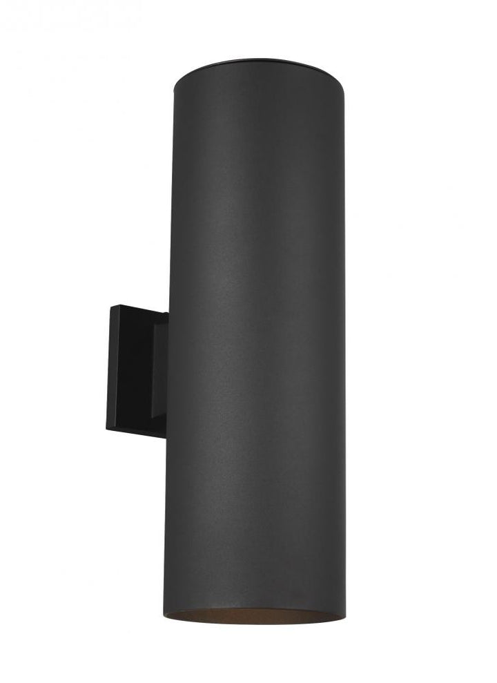 Outdoor Cylinders Large Two Light Outdoor Wall Lantern