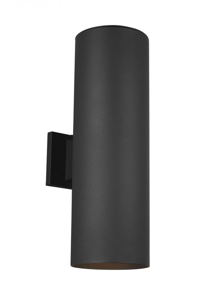 Outdoor Cylinders Large Two Light Outdoor Wall Lantern