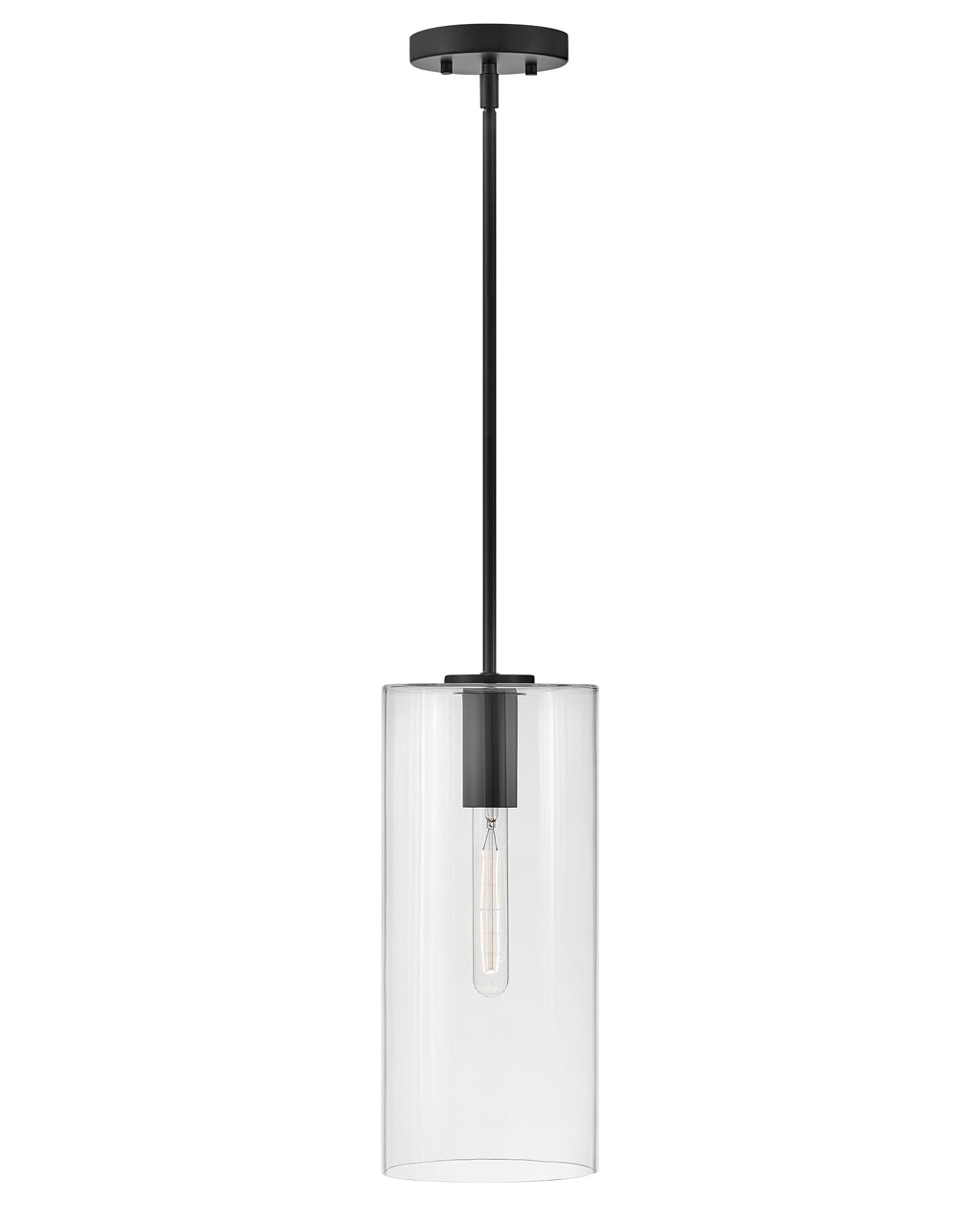 Extra Small Single Light Pendant - 83377BK