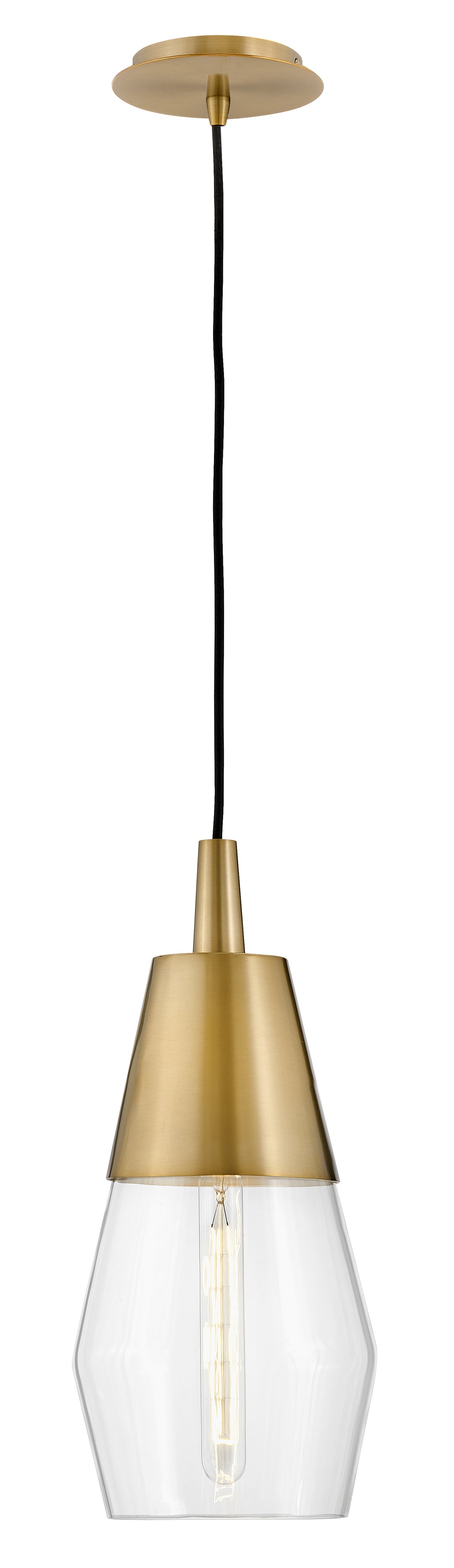 Small Single Light Convertible Pendant - 83397LCB