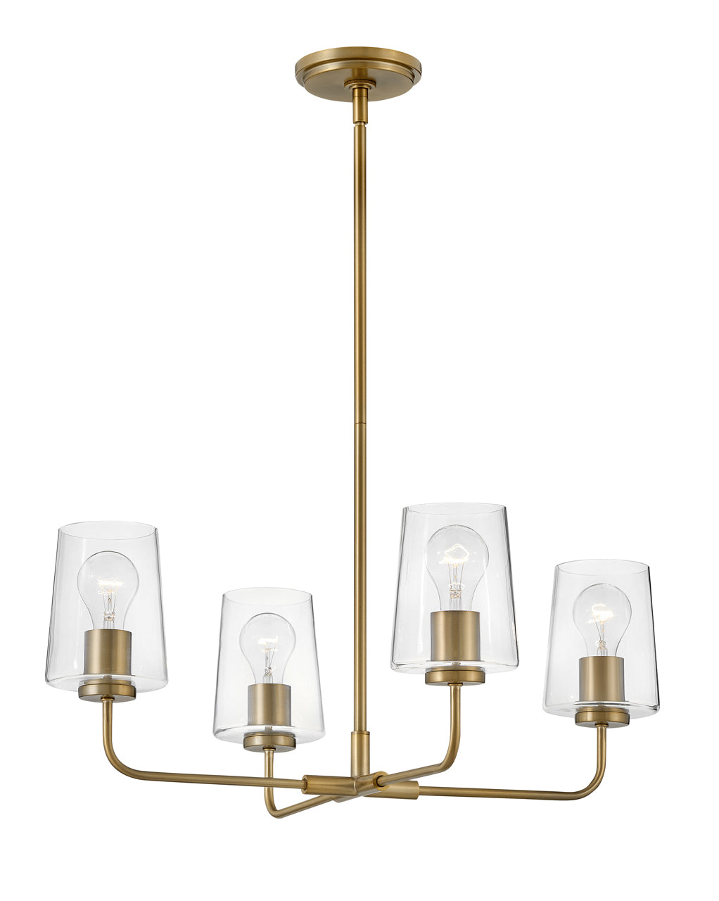 Medium Single Tier Chandelier - 83454LCB