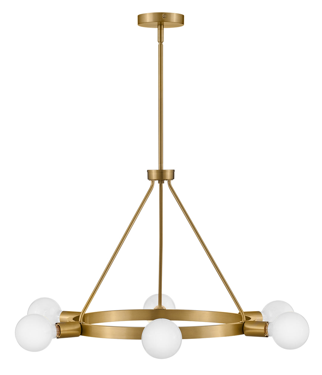 Medium Single Tier Chandelier - 83616LCB