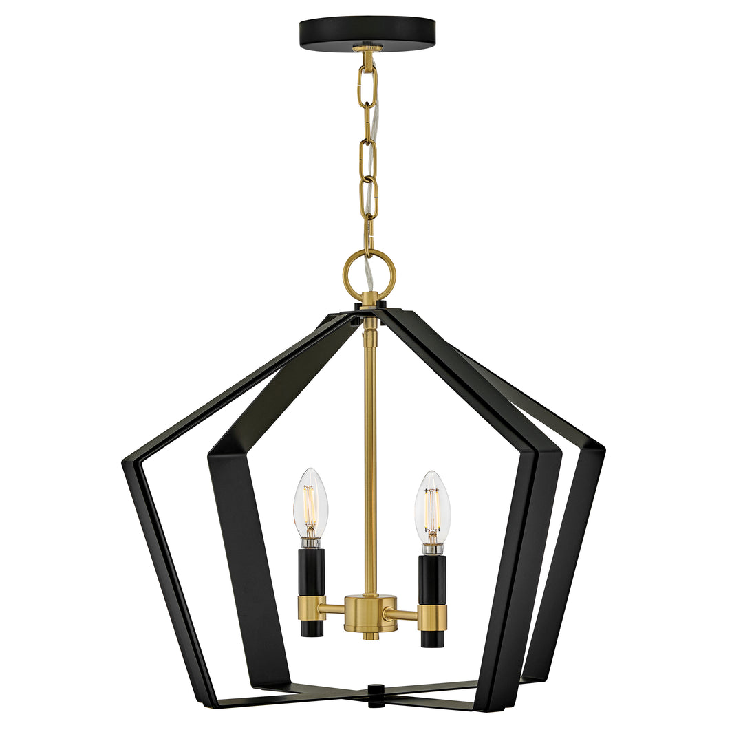 Large Pendant - 83647BK-LCB