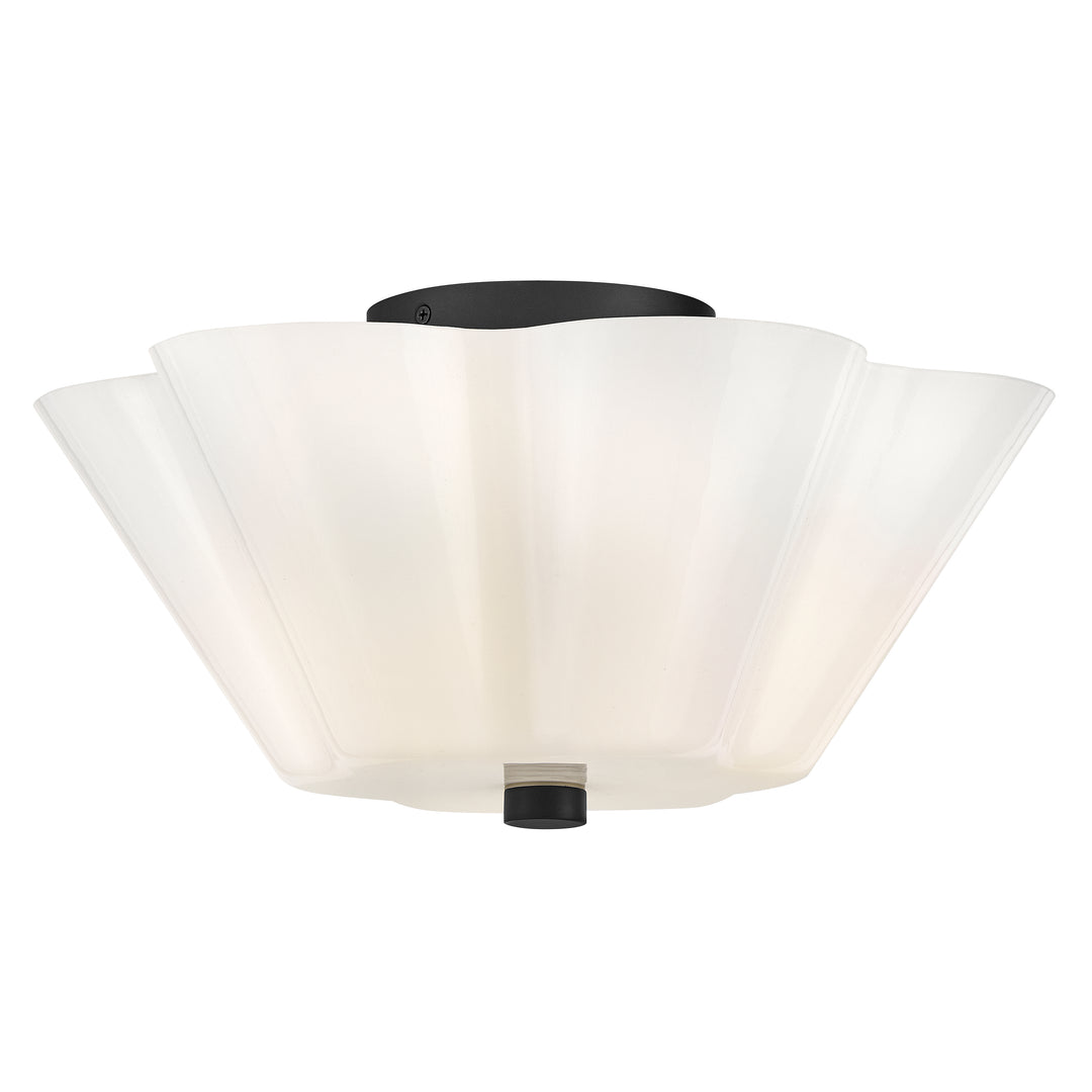 Medium Semi-Flush Mount - 83713BK