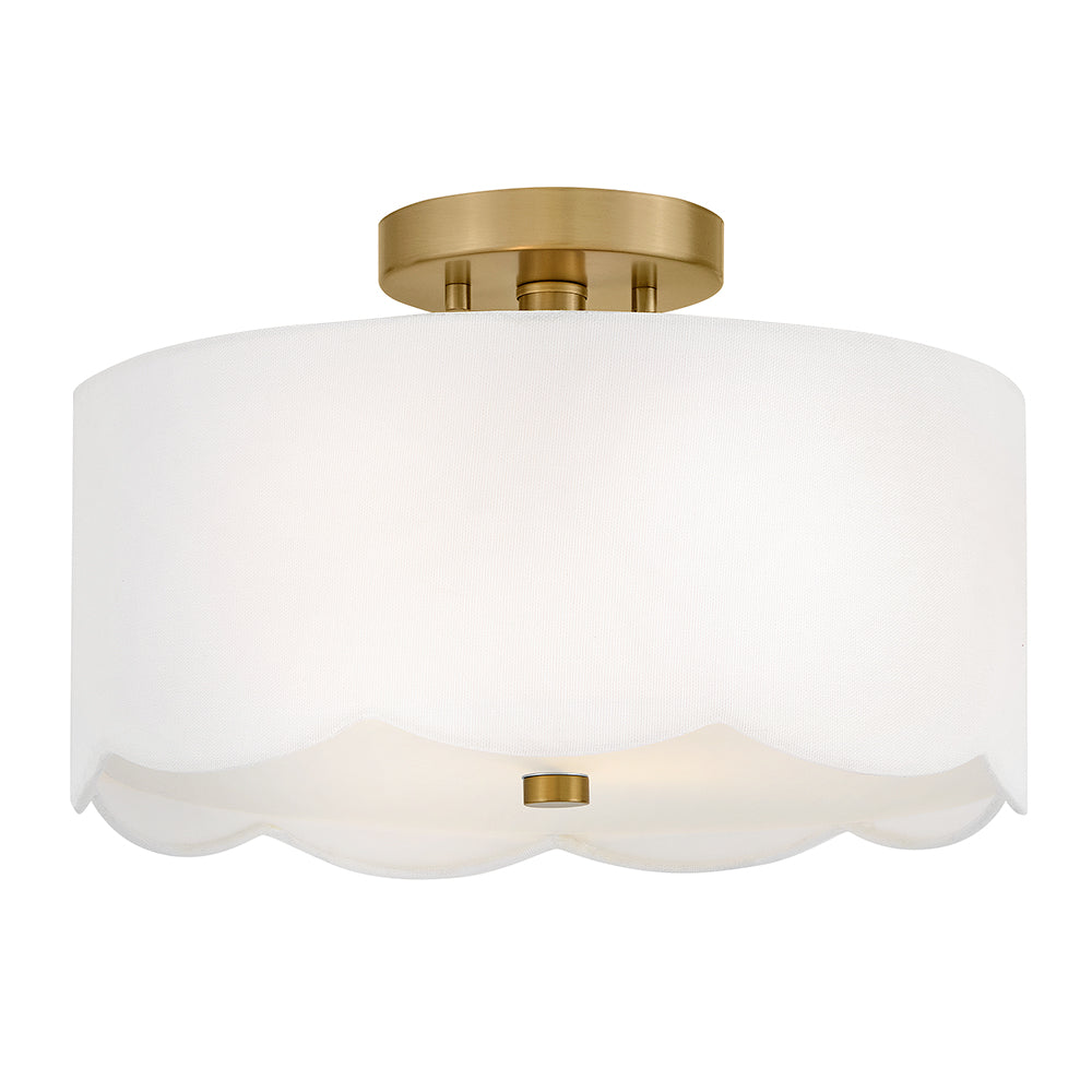 Medium Semi-Flush Mount - 84381LCB