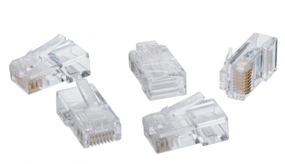 RJ-45 8P 8C MOD PLUG 10-PK