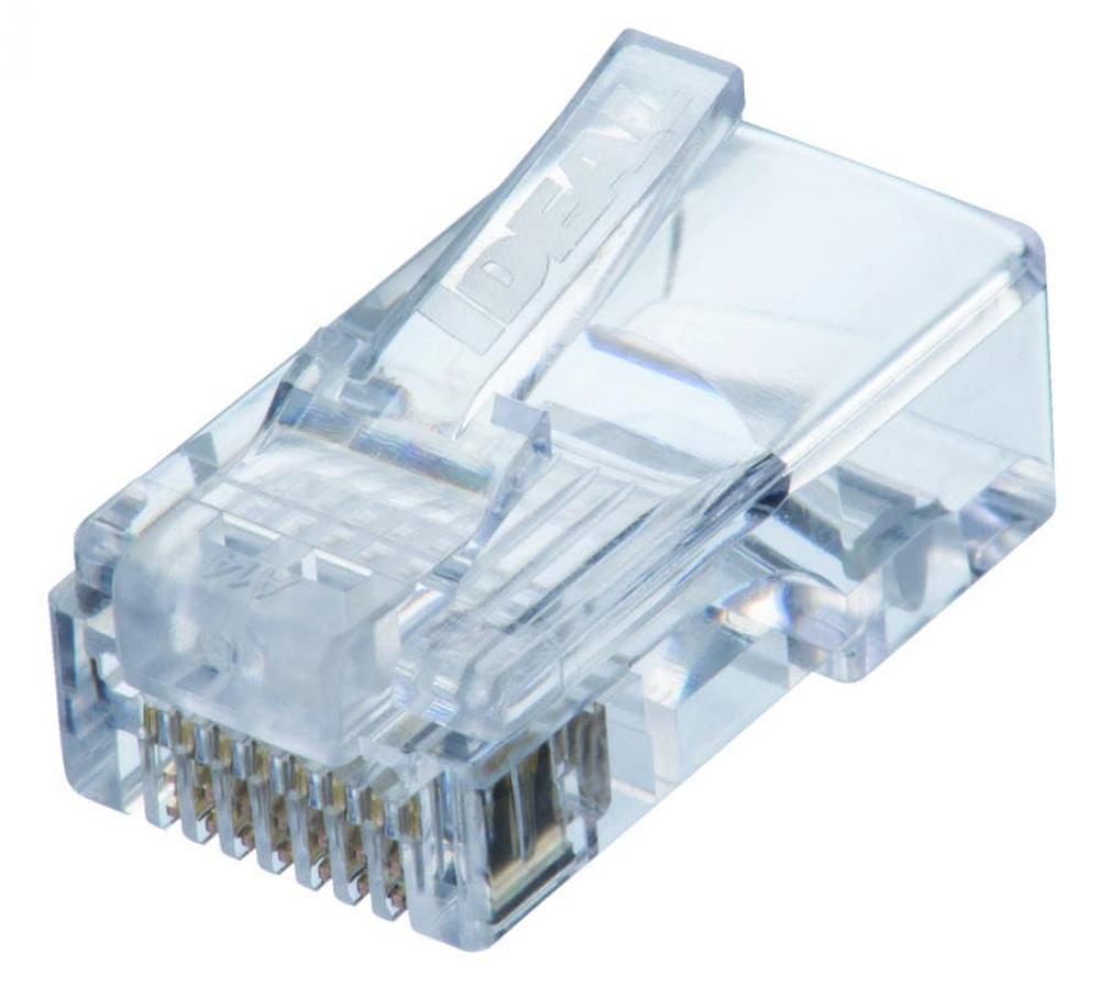 CAT5E FEED-THRU MOD PLUG 50 PK