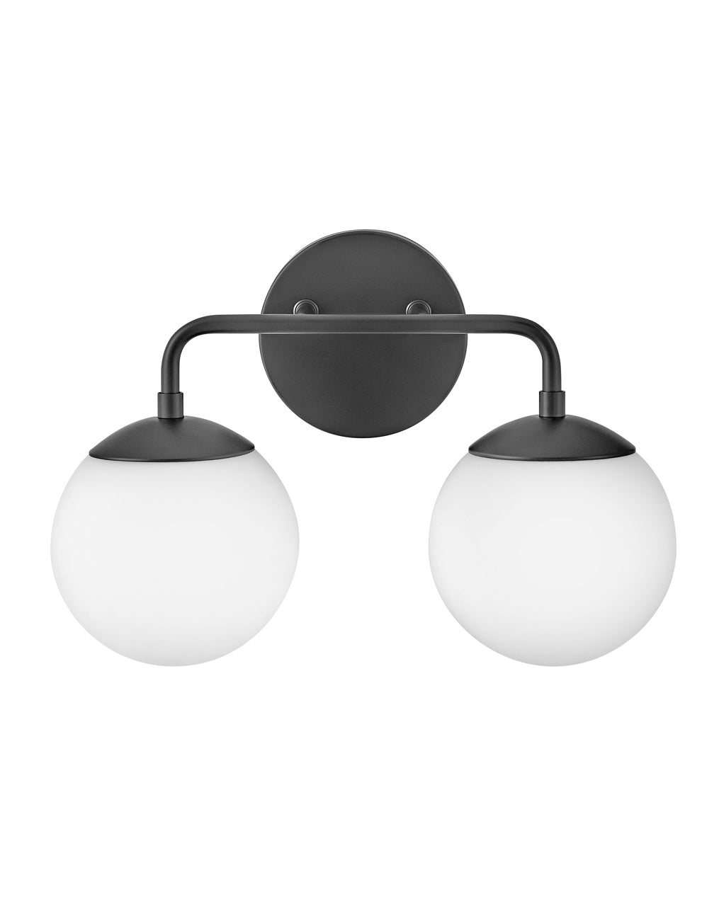 Small Two Light Vanity - 85002BK