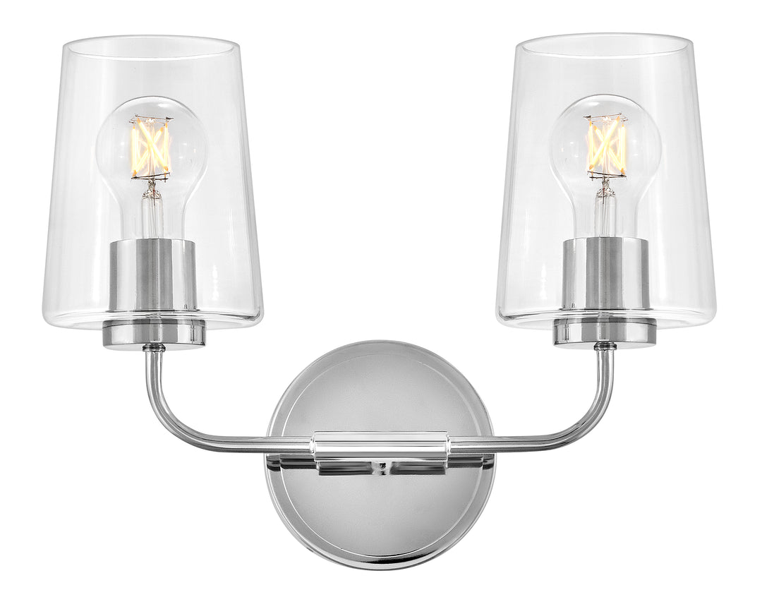 Small Two Light Vanity - 853452CM-CL