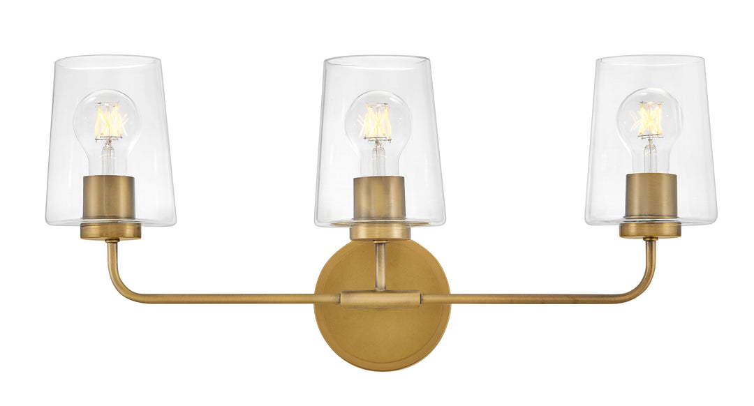 Medium Three Light Vanity - 853453HB-CL