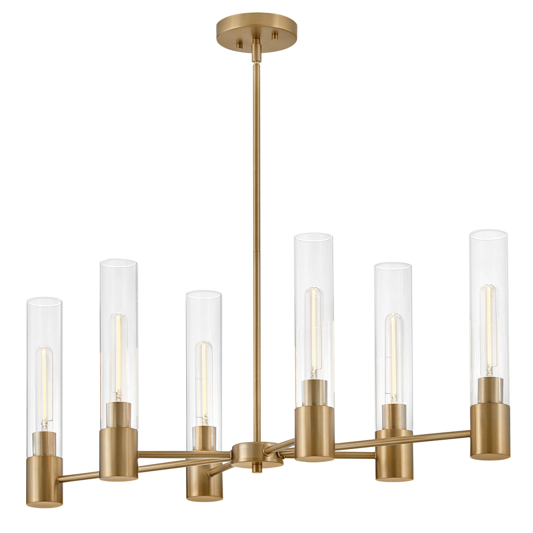 Small Linear Chandelier - 85406LCB